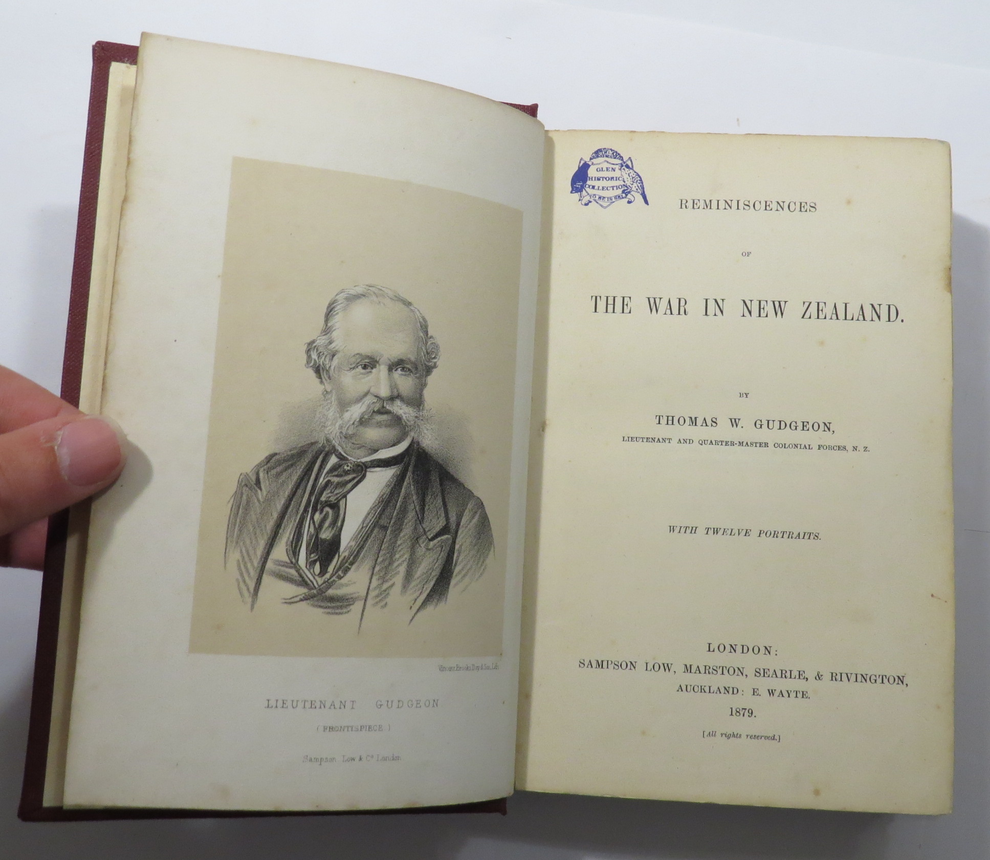 Reminiscences of the War in New Zealand