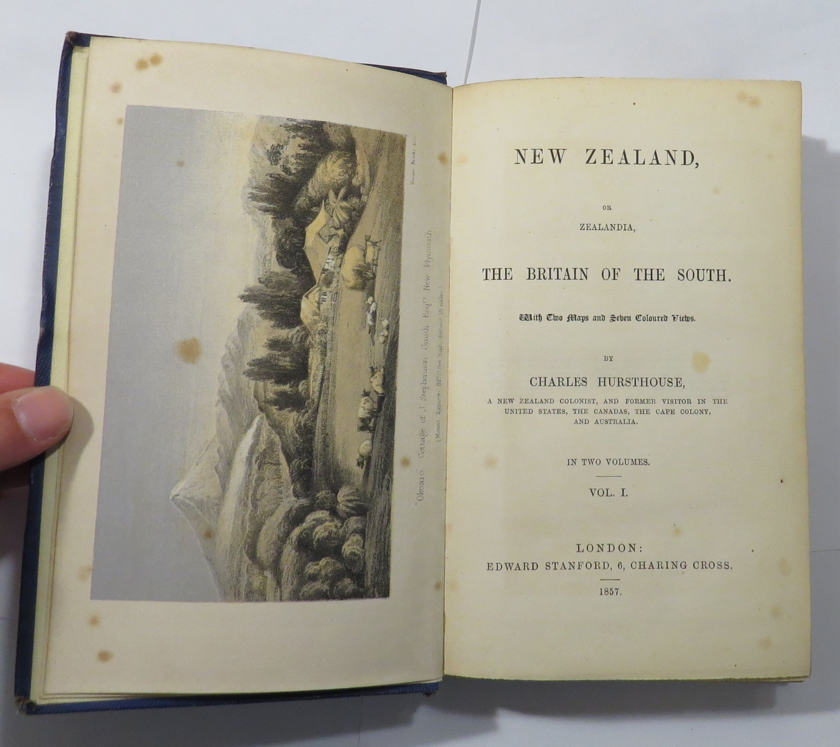 New Zealand, or Zealandia, The Britain of the South [Two volumes]