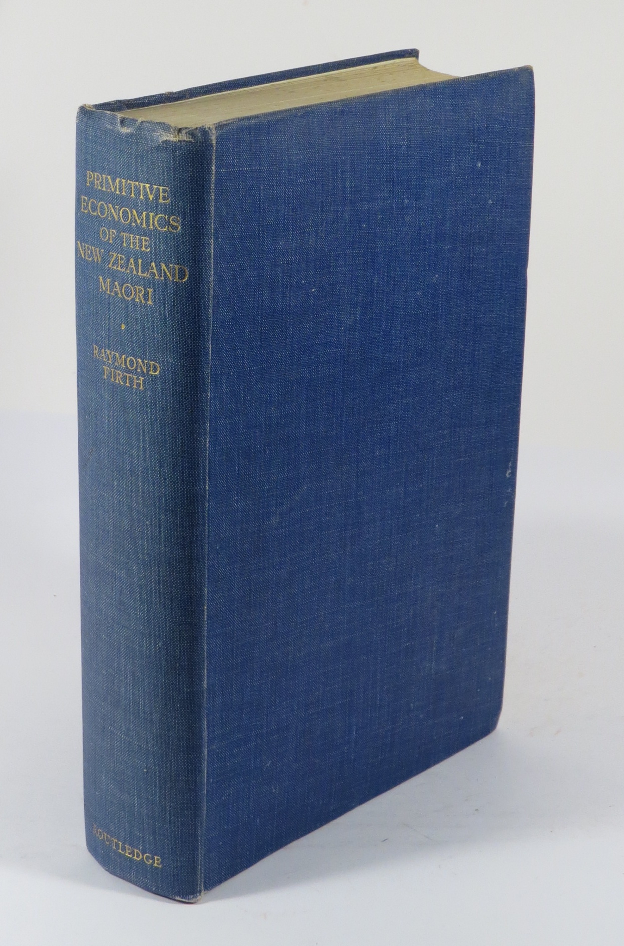 Primitive Economics of the New Zealand Maori