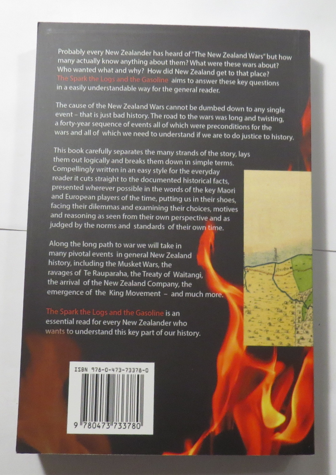 The Spark the Logs and the Gasoline : The Long Road to the New Zealand Wars