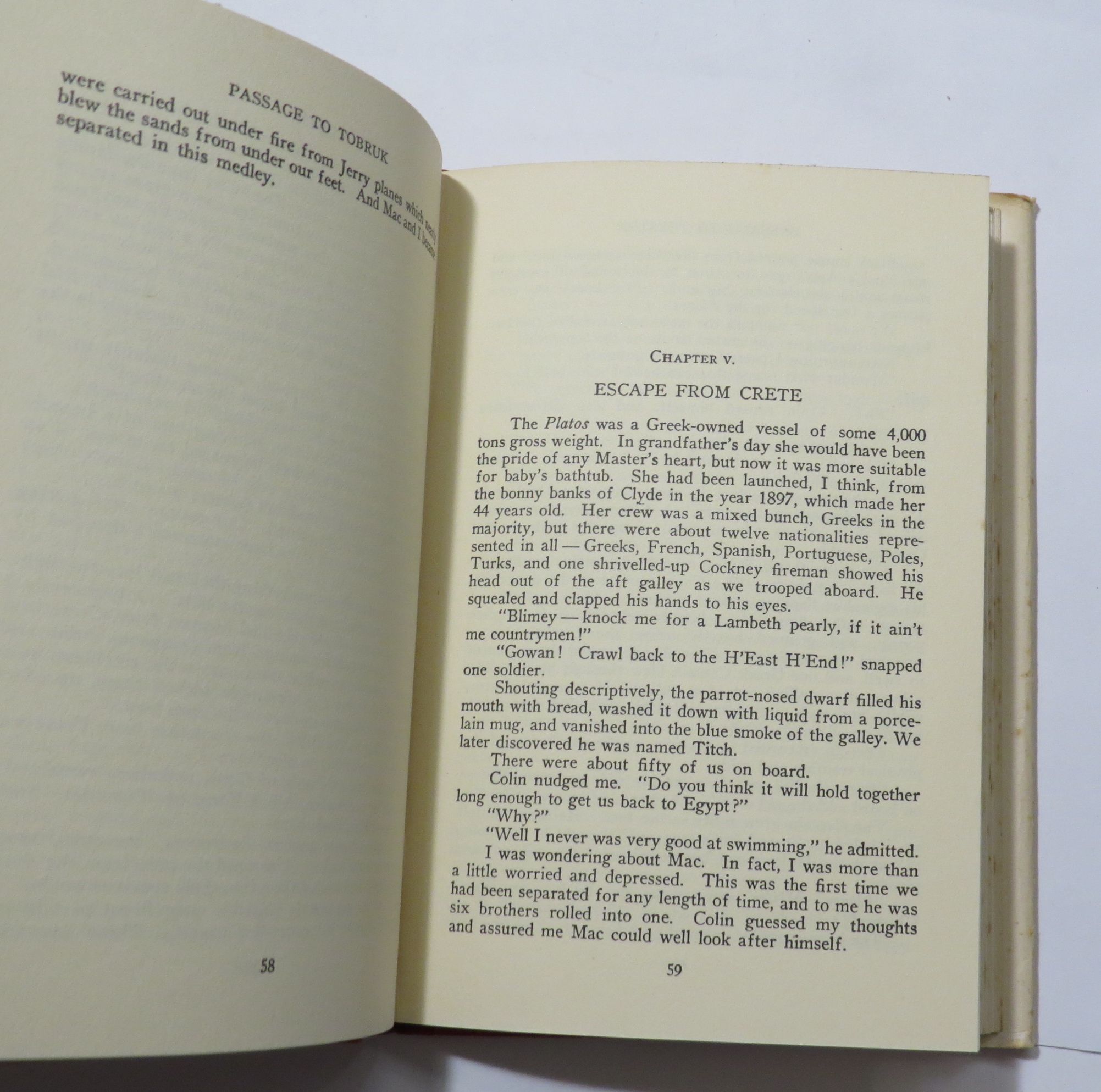 Passage to Tobruk : The Diary of a Kiwi in the Middle East