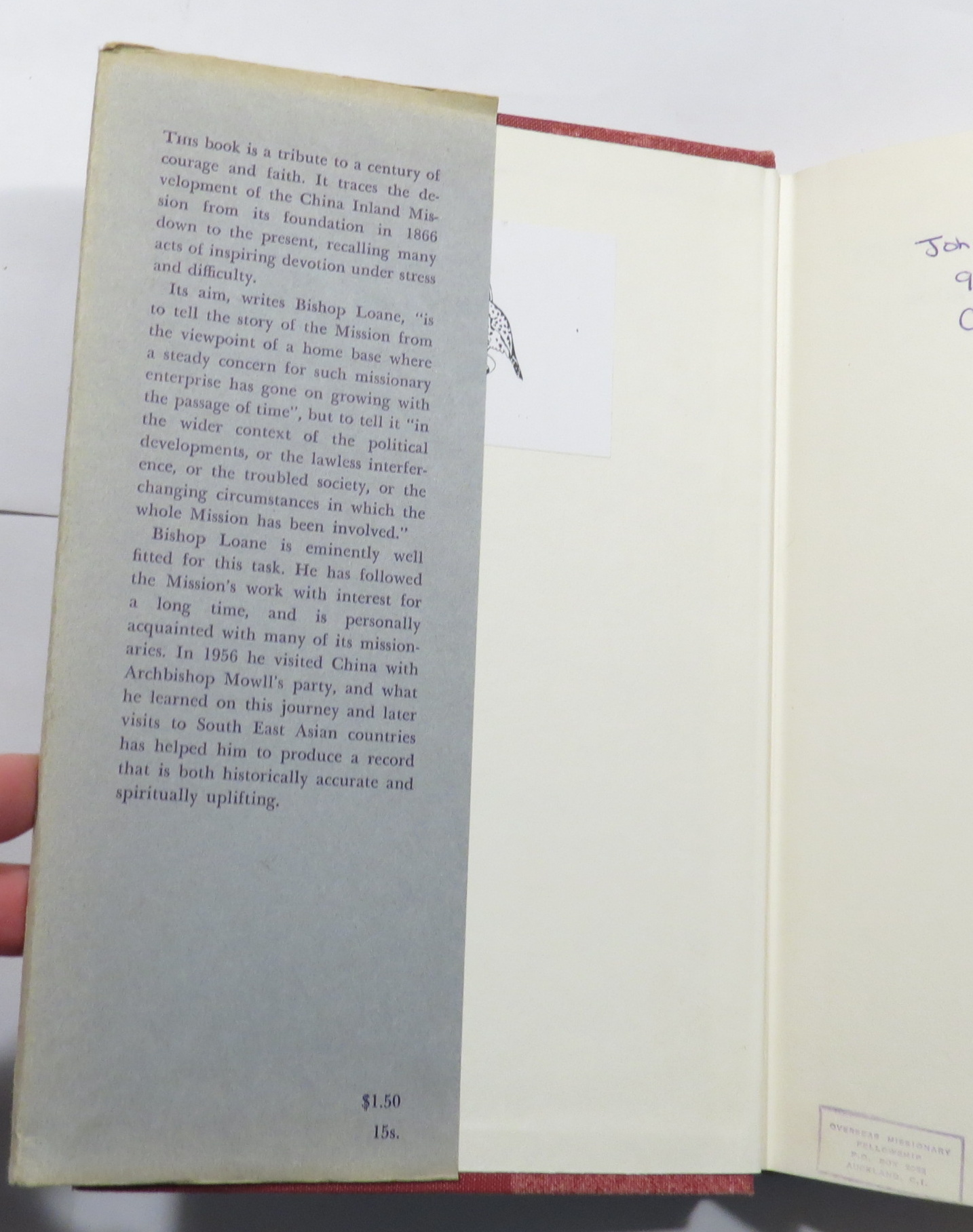 The Story of the China Inland Mission in Australia and New Zealand 1890-1964