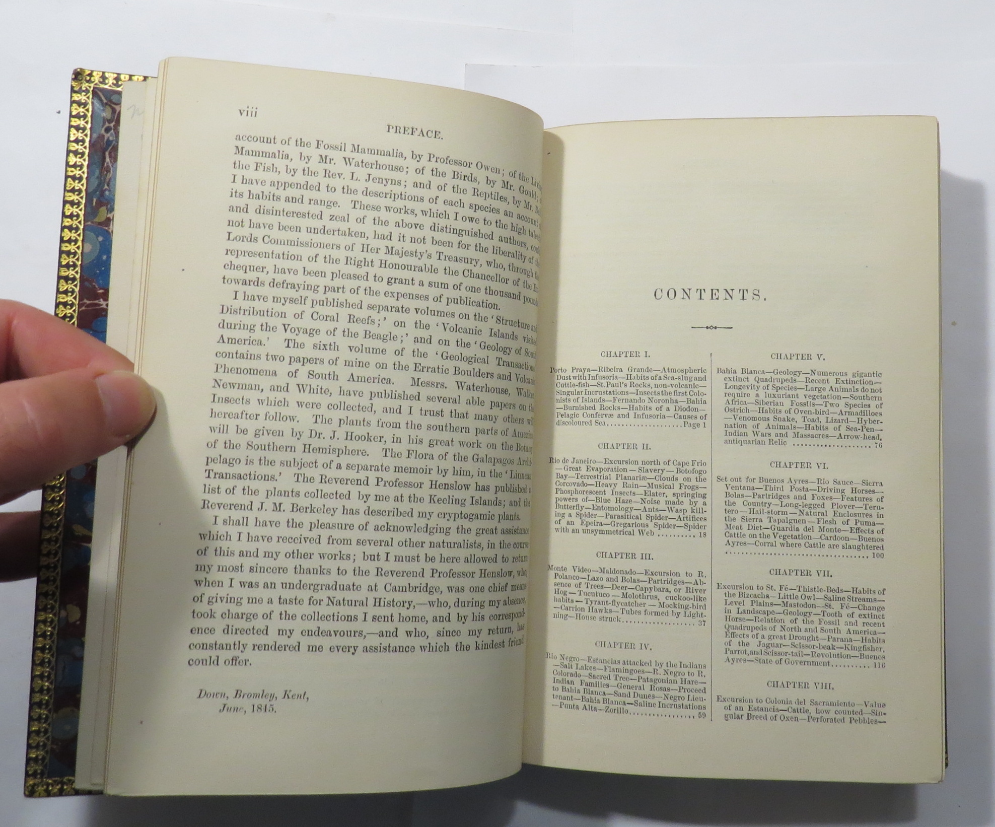 A Naturalist's Voyage. Journal of Researches into the Natural History and Geology of the Countries Visited During the Voyage of H.M.S. 'Beagle' Round the World, Under the Command of Capt. Fitz Roy, R. N.