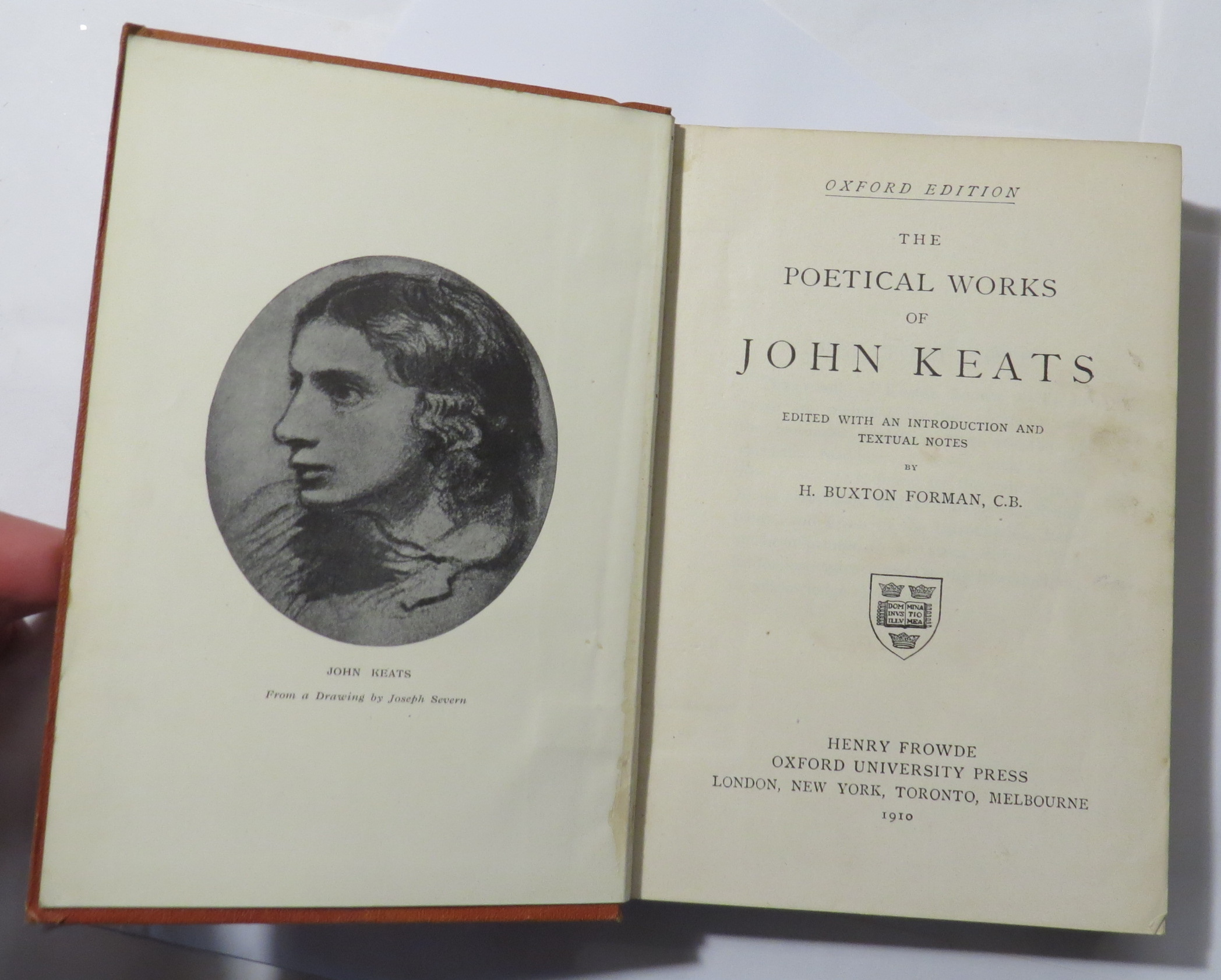 The Poetical Works of John Keats