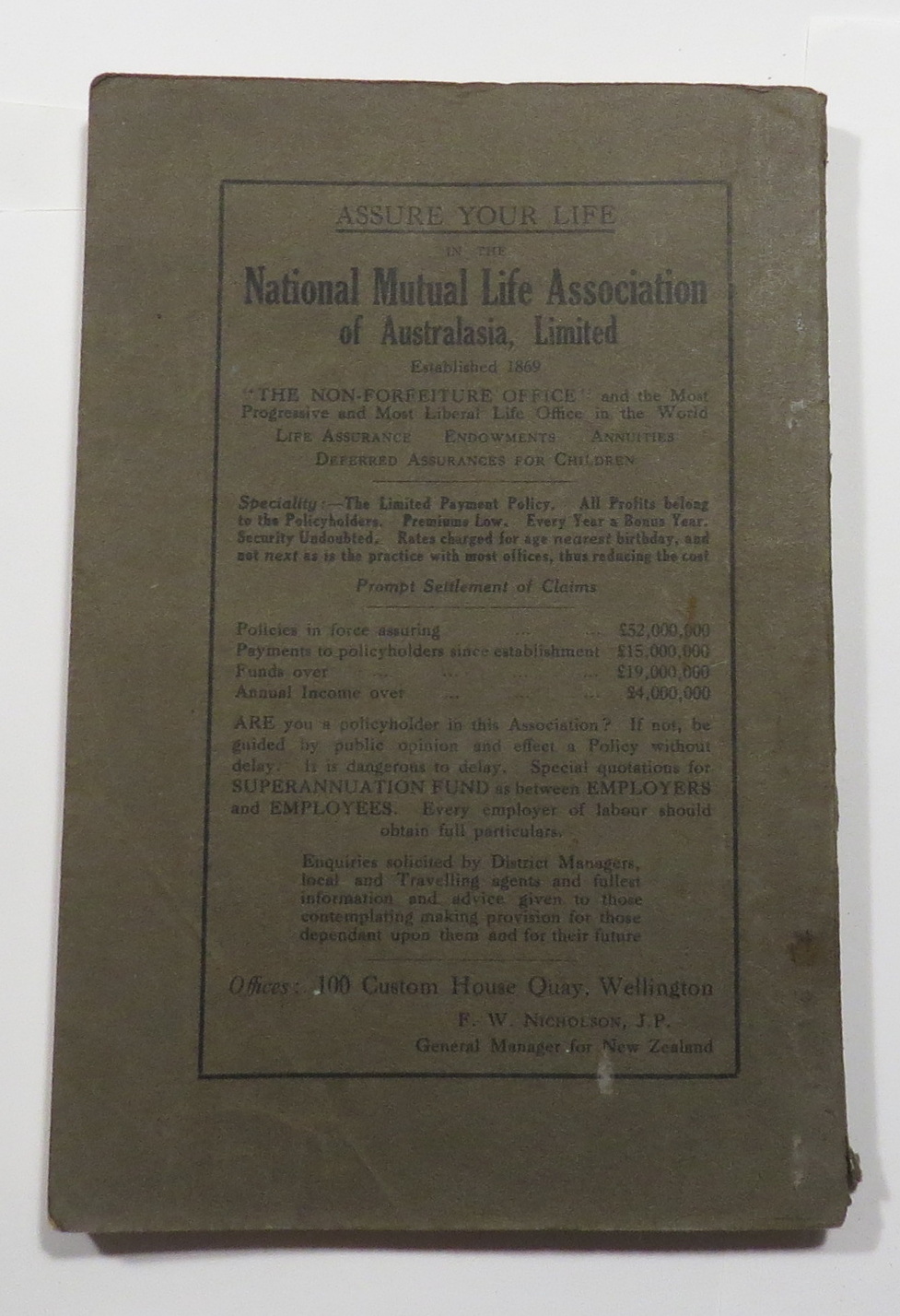 The N.Z. Rugby Annual 1924 [Cover title: New Zealand Rugby Annual 1924]